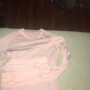 Long sleeve running shirt.